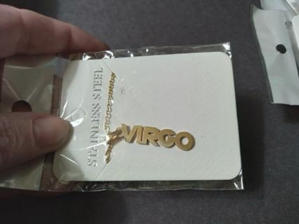 Gold Virgo Necklace