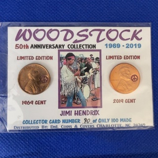 Unique Woodstock 50th Anniversary collection 