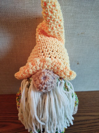 Hand Crocheted Gnome