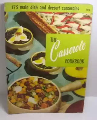 VINTAGE 1954-the casserole cookbook=175 recipes