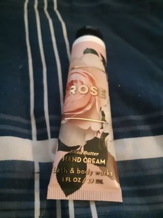 BBW rose hand cream