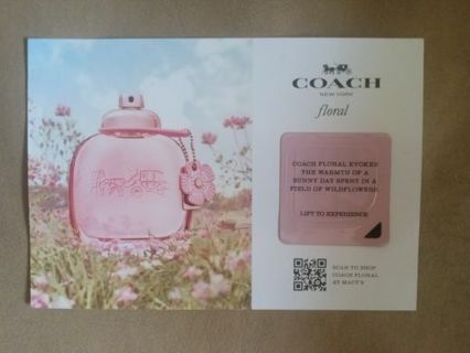 2 Coach Fragrance Samples
