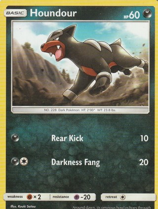 Pokemon Card: Houndour