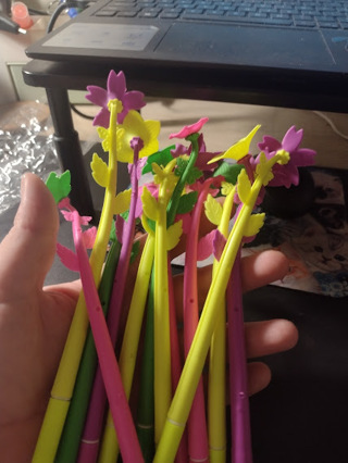 Flower Gel Pens #3 - Winner Gets 4