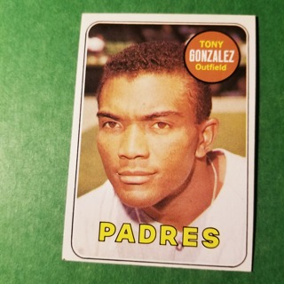 1969 - TOPPS BASEBALL CARD NO. 501 - TONY GONZALEZ - PADRES