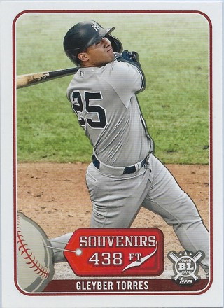  2021 Topps Big League Souveniers #SO22 Gleyber Torres New York Yankees