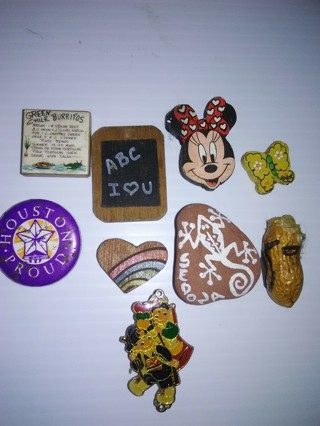 Magnets - Various Minnie Mouse, Sedona Rock, Peanut, Butterfly