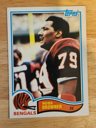 82 Topps Ross Browner #43