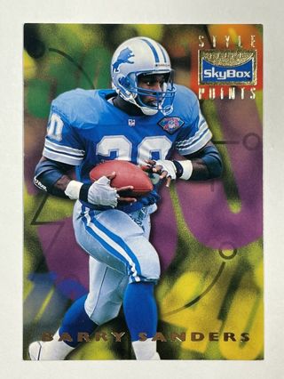 1995 Skybox Barry Sanders Style Points #146