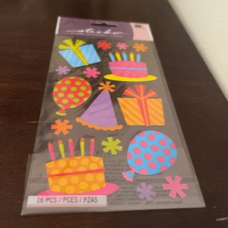 Sticko birthday stickers 