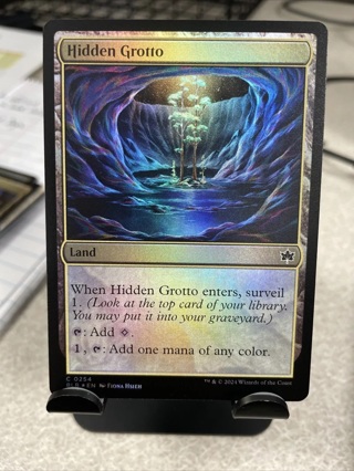 Hidden Grotto *FOIL Common* Magic MtG x1 Bloomburrow