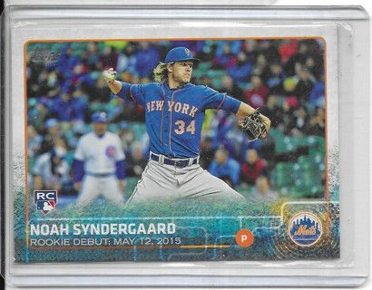 Noah Syndergaard 2015 Topps Update #US234 Rookie Card