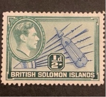 British Solomon Islands Stamp 