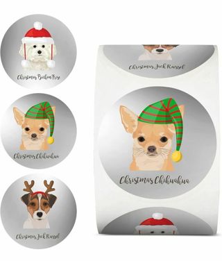 ⛄NEW⛄ (15) 1.5" CHRISTMAS STICKERS!