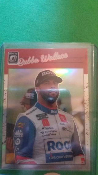 bubba wallace racing card free shipping