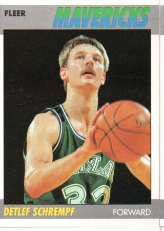 1987 Fleer Detlef Schremph #97