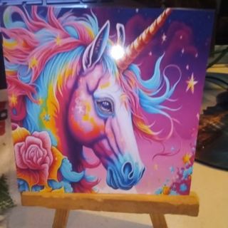 Colorful Unicorn Magnet