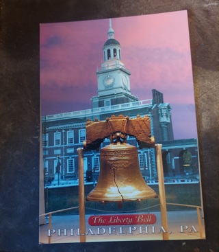 Liberty Bell And Independence Hall Postcard 