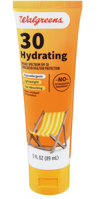 Hydrating Sunscreen Lotion SPF 30