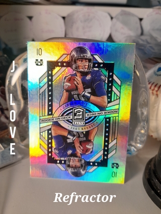 2020 Jordan Love Holo Foil Rookie Rookie On Deck Packers