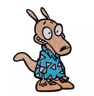 Rocko's Modern Life Iron On Patch