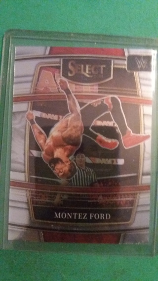 montez ford wrestling card free shipping