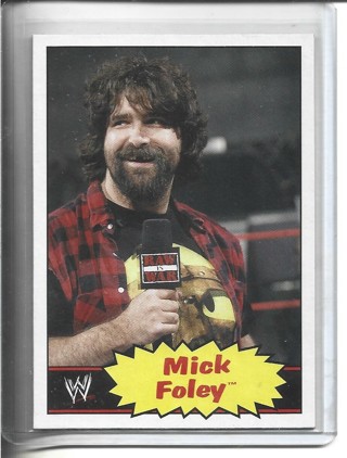 2012 Topps WWF/WWE Mick Foley Card #52 