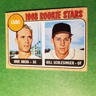 1968 - TOPPS BASEBALL CARD NO. 258 - 1968 ROOKIE STARS - CUBS