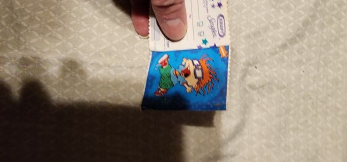 Rugrats sticker nickelodeon ballot from the 90s