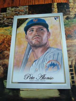 Pete Alonso Rookie Card New York Mets