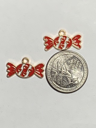 ♥♥VALENTINE’S DAY CHARMS~#39~SET 3~SET OF 2 CHARMS~FREE SHIPPING ♥♥