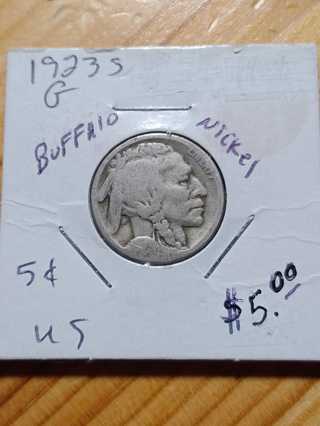 1923-S Buffalo Nickel! 0