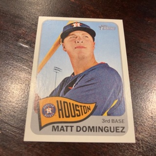 2014 Topps Heritage - [Base] #388 Matt Dominguez