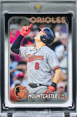 Ryan Mountcastle - 2024 Topps #34 - Baltimore Orioles [AA098]