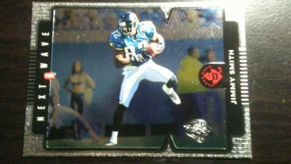 1998 UPPER DECK NEXT WAVE JIMMY SNITH JACKSONVILLE JAGUARS FOOTBALL CARD# NW54