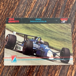 1992 Collect-A-Card Andretti Racing - [Base] #26  John Andretti