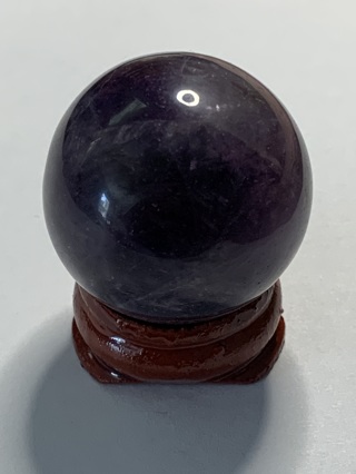 AMETHYST SPHERE BALL WITH BASE~FREE SHIPPING!