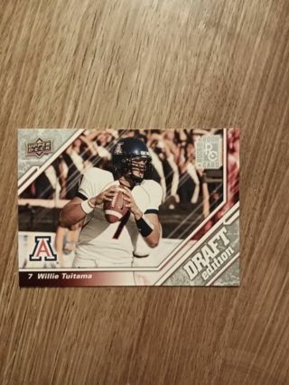 Upperdeck- Willie Tuitama RC