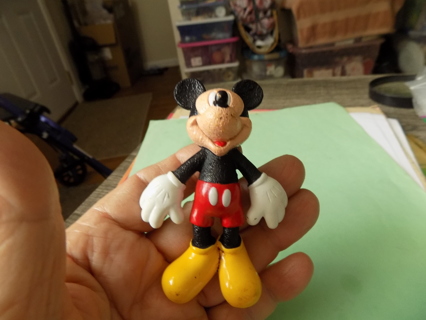 3 1/2 inch Mickey Mouse pvc toy
