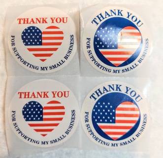 NEW Thank You stickers