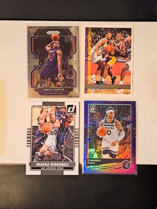 *NBA* Lot of 4 (Prizm Parallel)