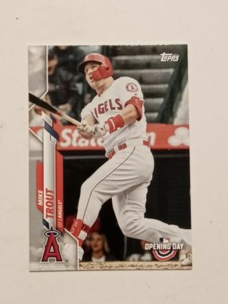 Two Los Angeles/ California Angel's Trout & Fetters Baseball Cards