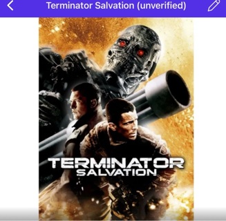 Terminator: Salvation - iTunes unverified and untested  