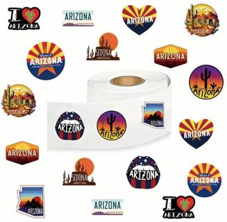 ↗️⭕(10) 1" ARIZONA STICKERS!!⭕