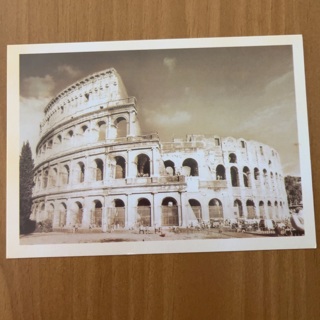 Roman Colosseum Postcard (A)