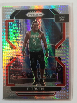 WWE Prizm 2022 - R-Truth Hyper Prizm Rare Parallel #172 NM