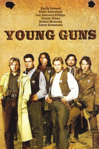 Young Guns 1988 4K/UHD Vudu Digital Redeem Code Copy Movie Western