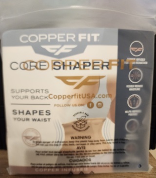RESERVED - NEW - Copper Fit - Core Shaper - Beige - size L/XL