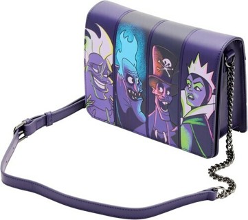 (2-Pack) LOUNGEFLY DISNEY: VILLAINS IN THE DARK CROSS BODY BAG