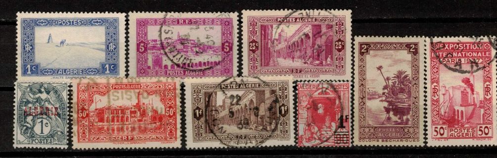 Algeria Stamps 1924-1939